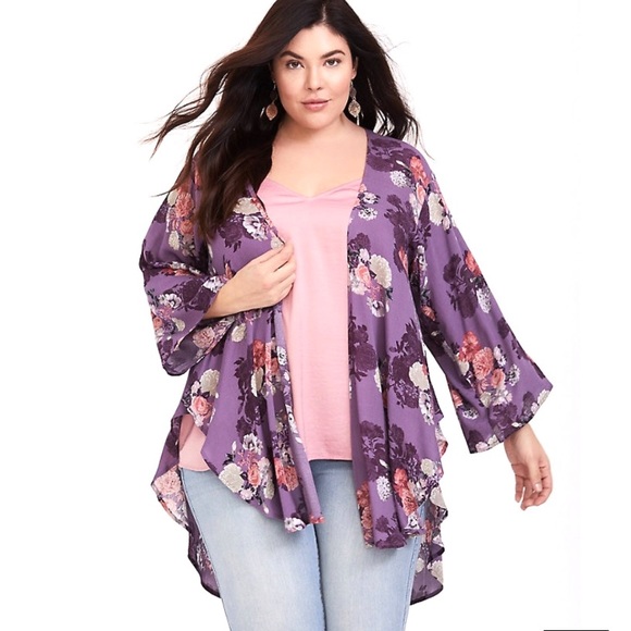 torrid Jackets & Blazers - 5⭐️Rated NWT Gorgeous TORRID Floral Kimono